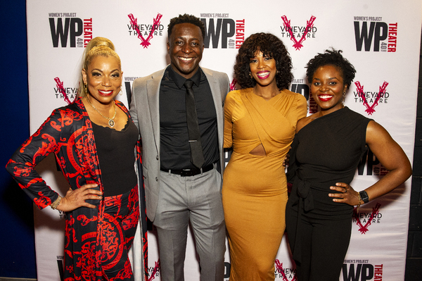 Rolonda Watts, Andy Lucien, Marinda Anderson, Brittany Bellizeare Photo