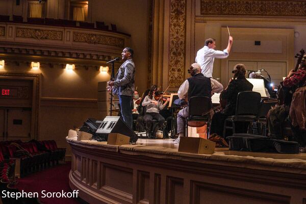 Photos: Norm Lewis and the New York Pops Gear Up for Their Carnegie Hall Concert Image