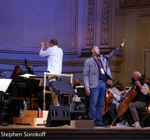 Photos: Norm Lewis and the New York Pops Gear Up for Their Carnegie Hall Concert Image