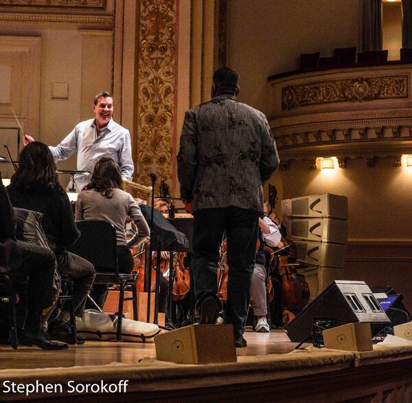 Photos: Norm Lewis and the New York Pops Gear Up for Their Carnegie Hall Concert Image
