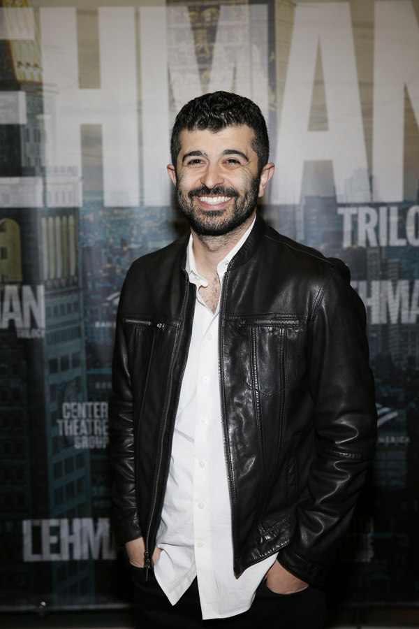 Actor Behzad Dabu arrives for the opening night performance of ?The Lehman Trilogy? a Photo