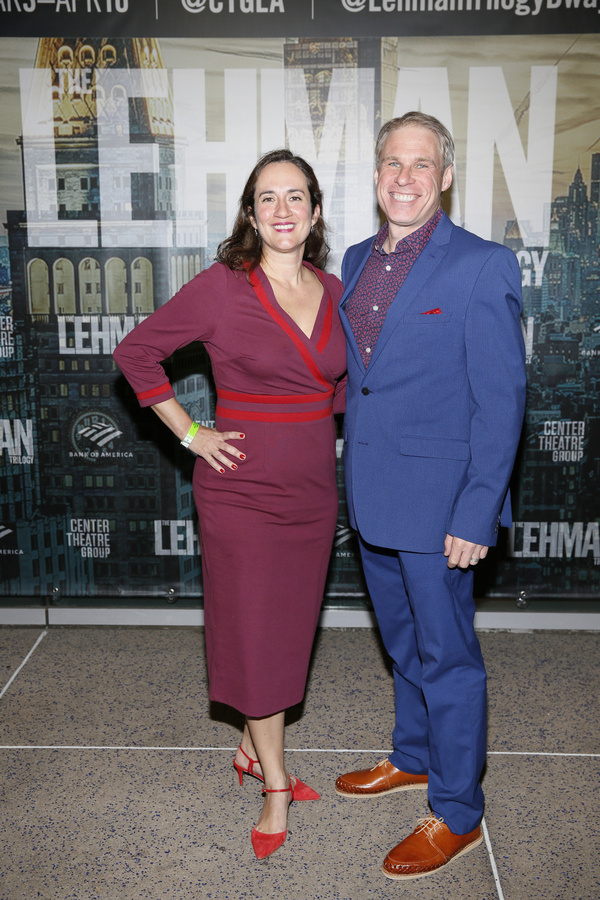 From left, Center Theatre Group Managing Director/CEO Meghan Pressman and Josh Clappe Photo