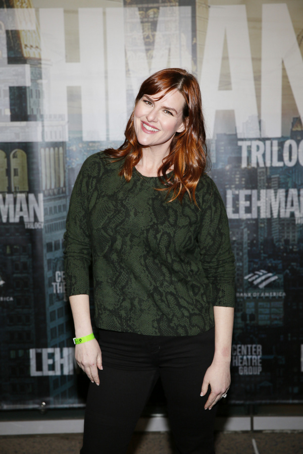 Actor Sara Rue arrives for the opening night performance of ?The Lehman Trilogy? at C Photo
