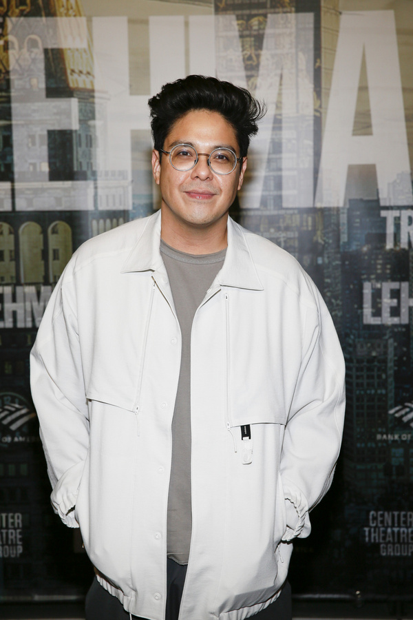 Actor George Salazar arrives for the opening night performance of ?The Lehman Trilogy Photo