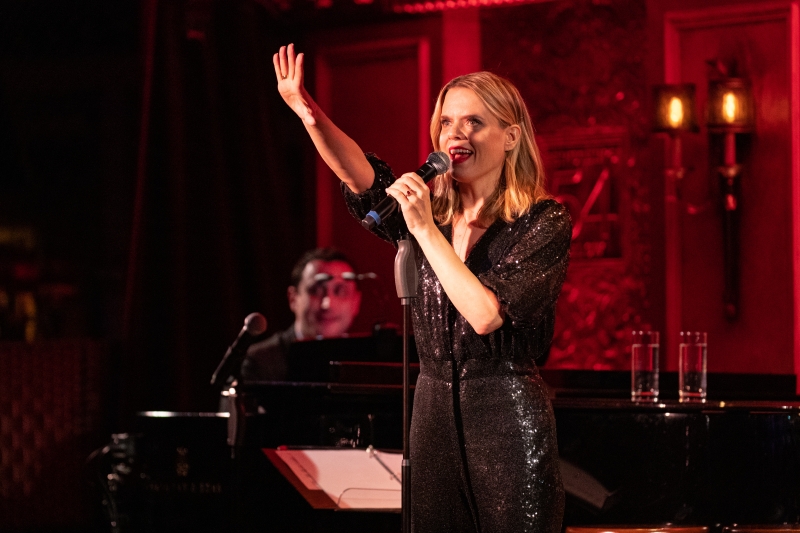 Photos:  Amy Spanger COME TO YOUR SENSES at Feinstein's/54 Below by Thomas Salus 