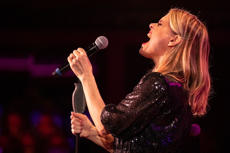 Photos:  Amy Spanger COME TO YOUR SENSES at Feinstein's/54 Below by Thomas Salus 