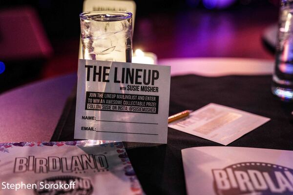 Photos: THE LINEUP WITH SUSIE MOSHER at Birdland Theater Image