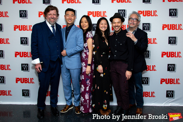 Oskar Eustis, Daniel K. Isaac, Cindy Im, Shannon Tyo, Jon Norman Schneider, Ralph B.  Photo