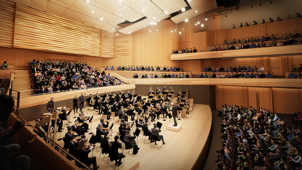 Photos: View Renderings of the New David Geffen Hall  Image