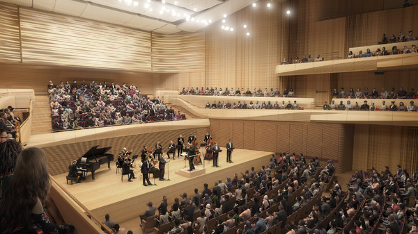 Photos: View Renderings of the New David Geffen Hall Image