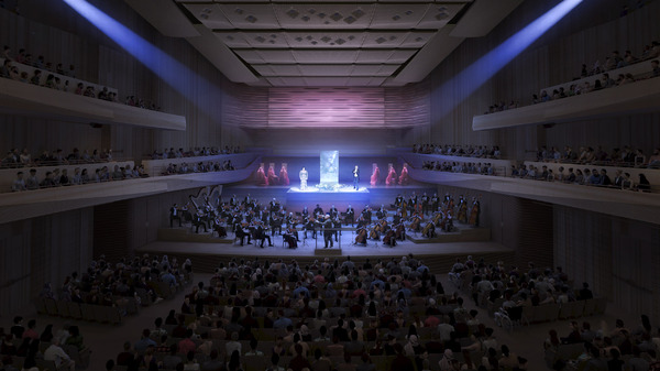 Photos: View Renderings of the New David Geffen Hall Image