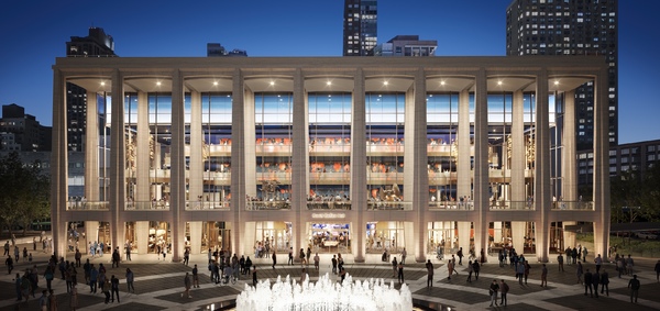 Photos: View Renderings of the New David Geffen Hall Image