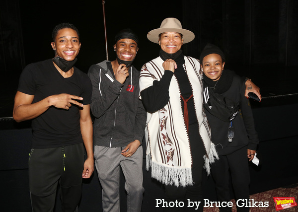 Myles Frost, Queen Latifah, Tavon Olds-Sample and Walter Russell III Photo