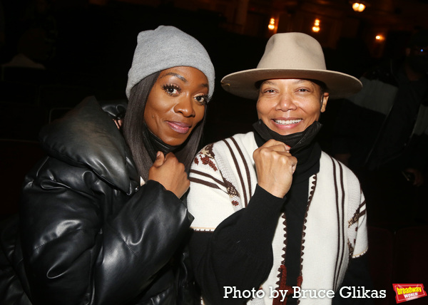 Ayana George and Queen Latifah Photo