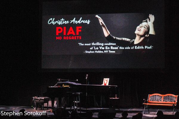 Photos: CHRISTINE ANDREAS BRINGS PIAF: NO REGRETS TO THE KRAVIS CENTER Image