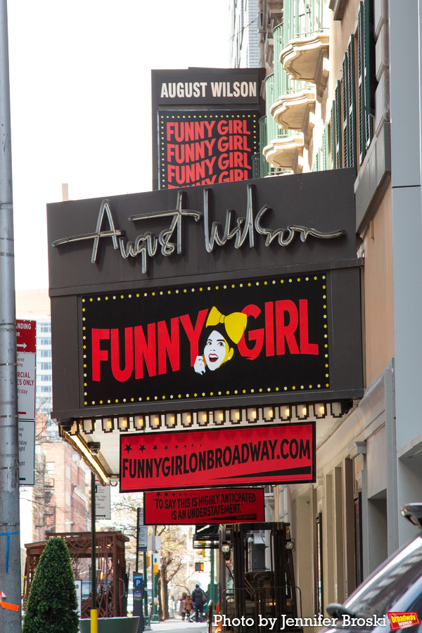 Up on the Marquee: FUNNY GIRL Image