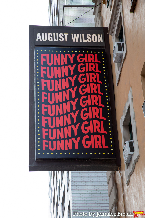 Up on the Marquee: FUNNY GIRL Image