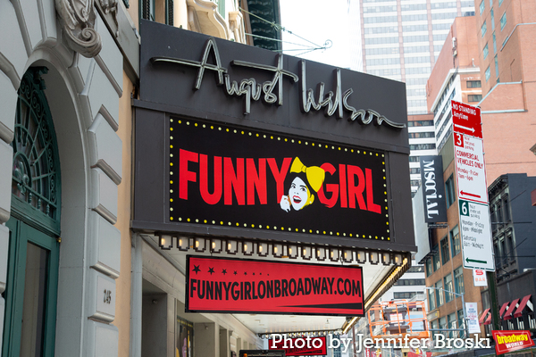 Up on the Marquee: FUNNY GIRL Image