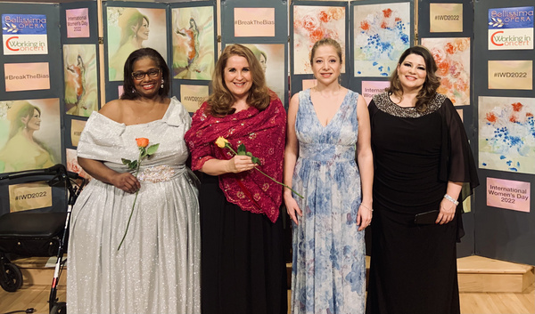 Singers: Jonita Lattimore, Christine Steyer, Corinne Wallace-Crane, and Michelle Arey Photo