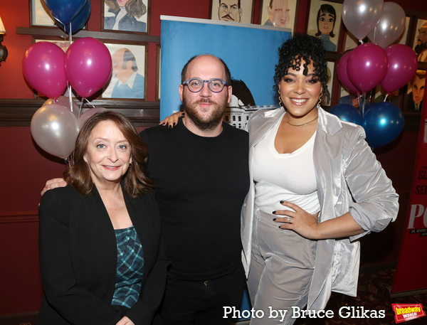 Photos: The Cast of POTUS: OR BEHIND EVERY GREAT DUMBASS ARE SEVEN WOMEN TRYING TO KEEP HIM ALIVE Meets the Press Image