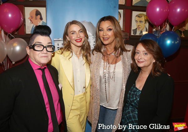 Photos: The Cast of POTUS: OR BEHIND EVERY GREAT DUMBASS ARE SEVEN WOMEN TRYING TO KEEP HIM ALIVE Meets the Press Image