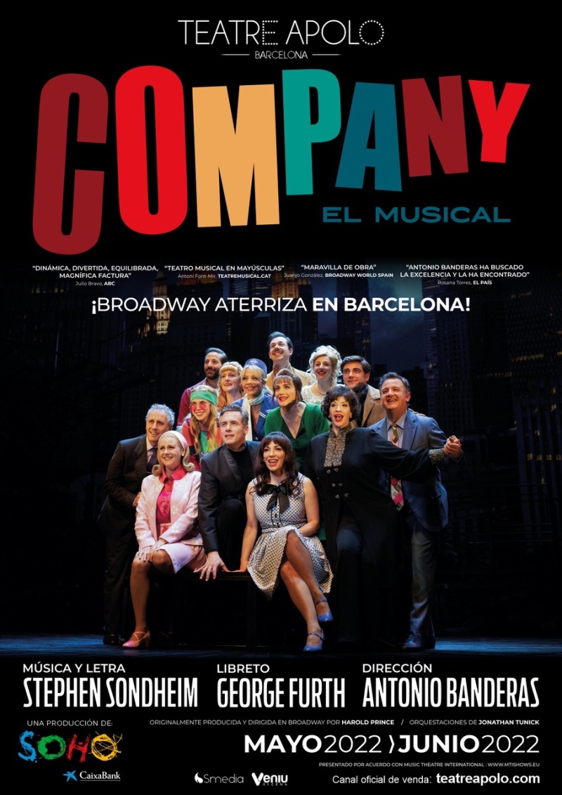 COMPANY aterriza en el Teatre Apolo de Barcelona a partir de mayo  Image