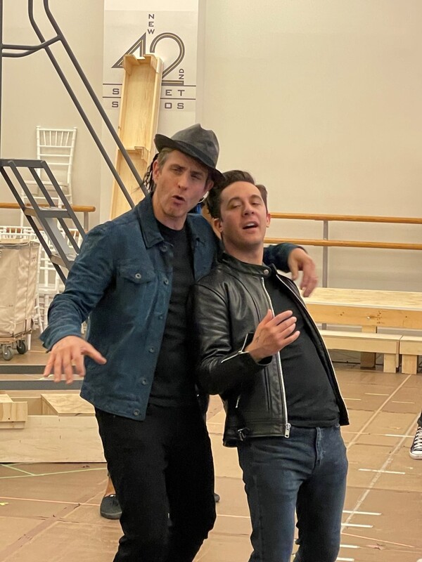 Joey McIntyre and Mike Wartella at 