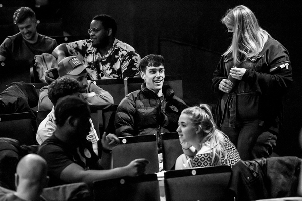 Photos: Go Inside Stunt Rehearsals for THE PLAY THAT GOES WRONG Image