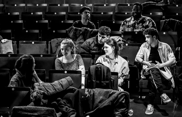 Photos: Go Inside Stunt Rehearsals for THE PLAY THAT GOES WRONG Image