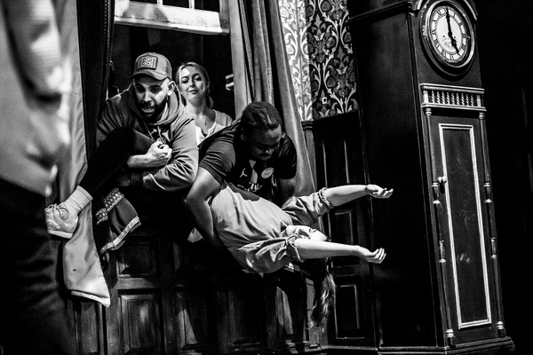 Photos: Go Inside Stunt Rehearsals for THE PLAY THAT GOES WRONG Image