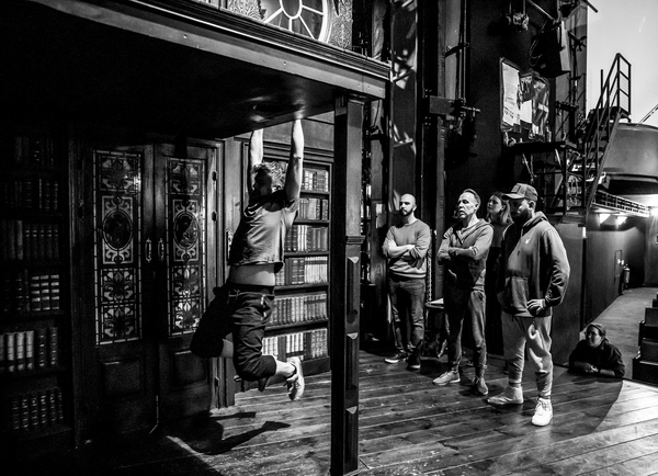 Photos: Go Inside Stunt Rehearsals for THE PLAY THAT GOES WRONG Image
