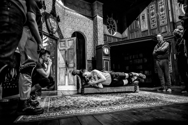 Photos: Go Inside Stunt Rehearsals for THE PLAY THAT GOES WRONG Image