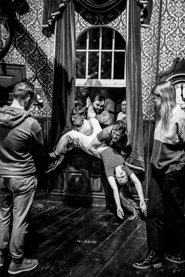 Photos: Go Inside Stunt Rehearsals for THE PLAY THAT GOES WRONG Image