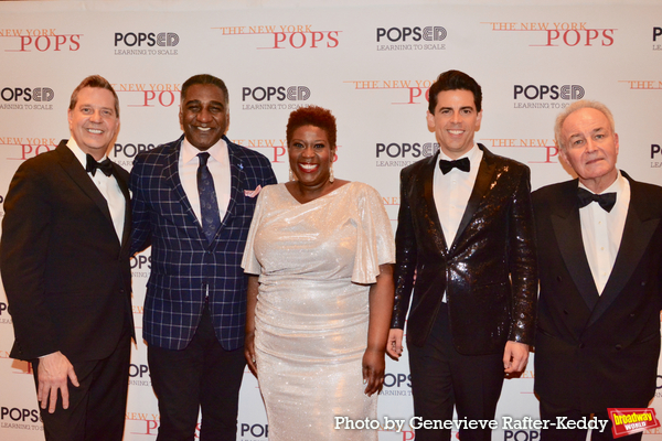 Steven Reineke, Norm Lewis, Capathia Jenkins, Tony DeSare and Christopher RIddle Photo