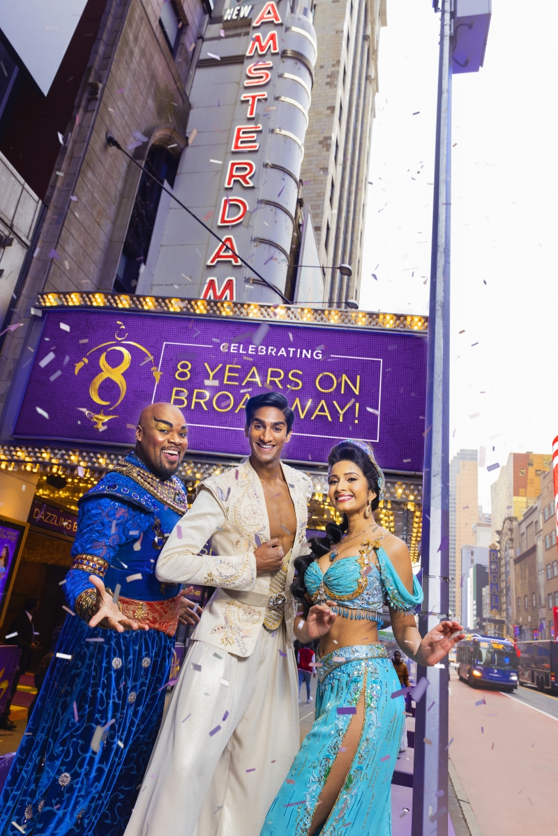 ALADDIN to Celebrate 8th Anniversary on Broadway This Sunday Image