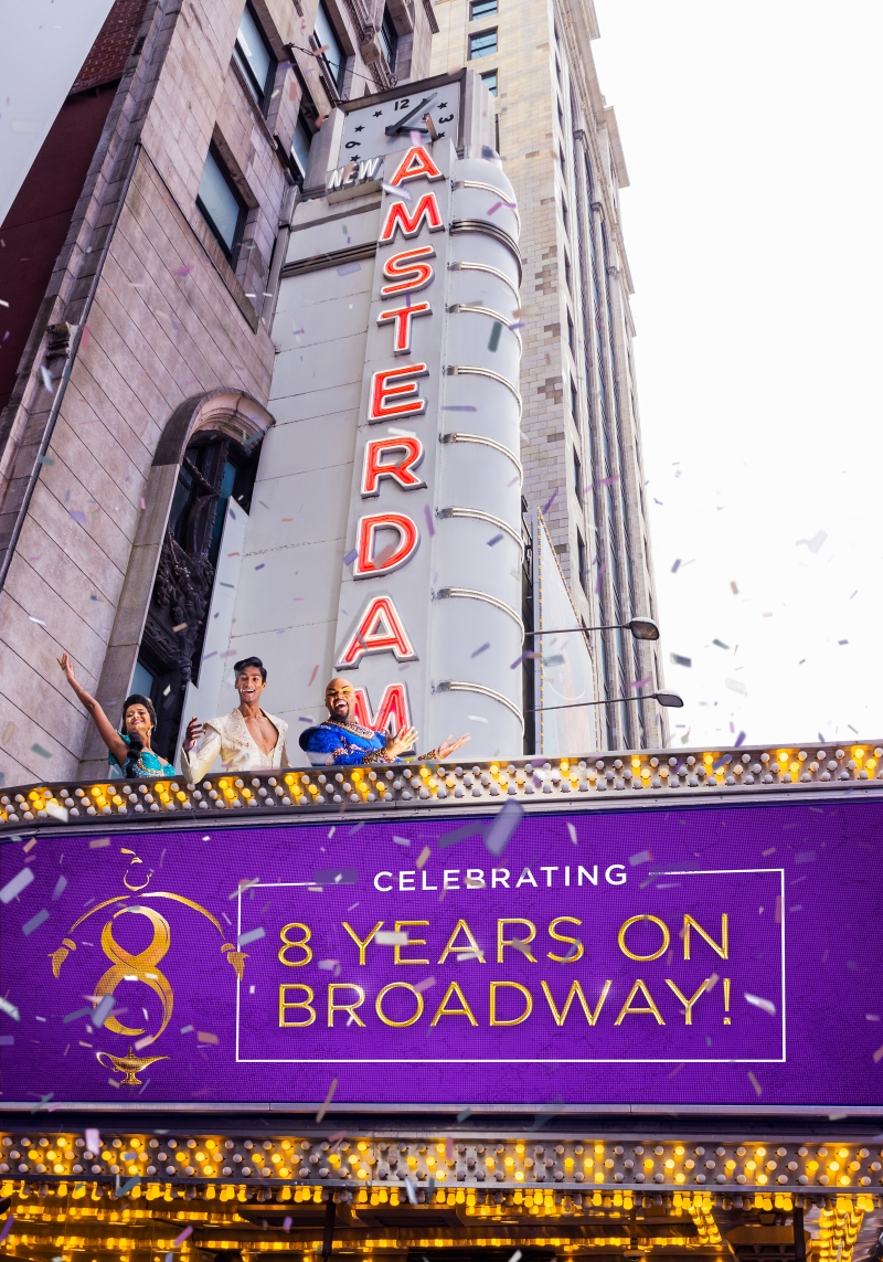 ALADDIN to Celebrate 8th Anniversary on Broadway This Sunday Image