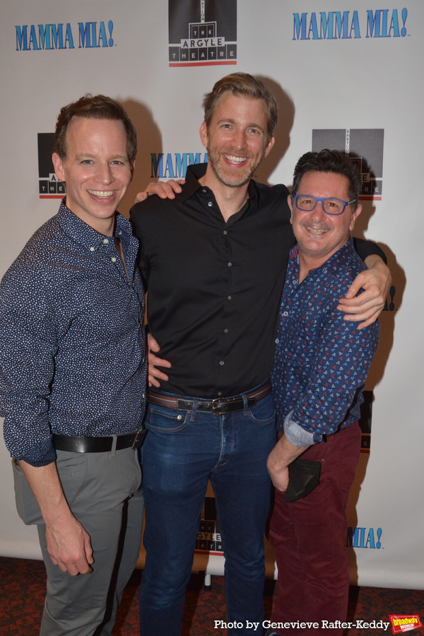 James Donegan, Benjamin Eakeley and Evan Pappas (Artistic Director) Photo