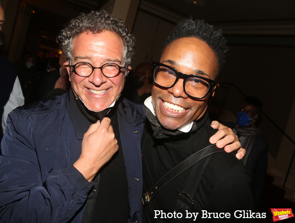 Michael Greif and Billy Porter  Photo