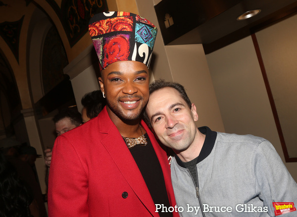 J. Harrison Ghee and Rob McClure Photo