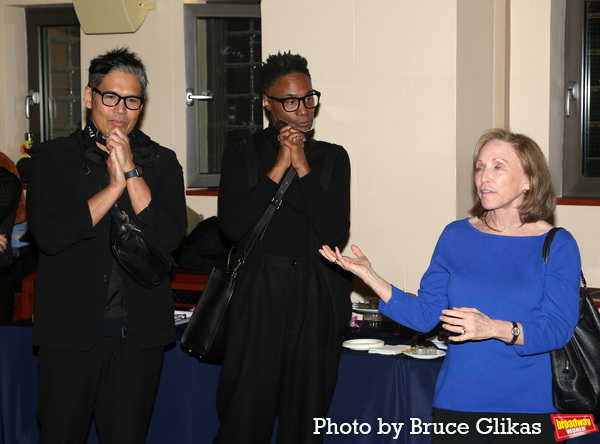 Producing Creative Director of Encores Clint Ramos, Director Billy Porter and Preside Photo