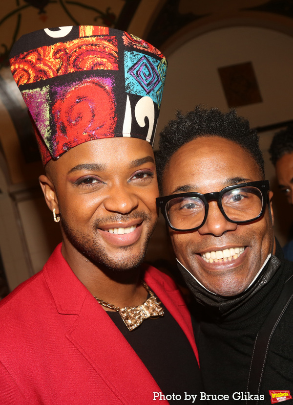 J. Harrison Ghee and Billy Porter Photo