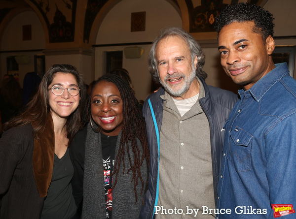 Emily Gersten, Ledisi, F. Richard Pappas and Destan Owens Photo