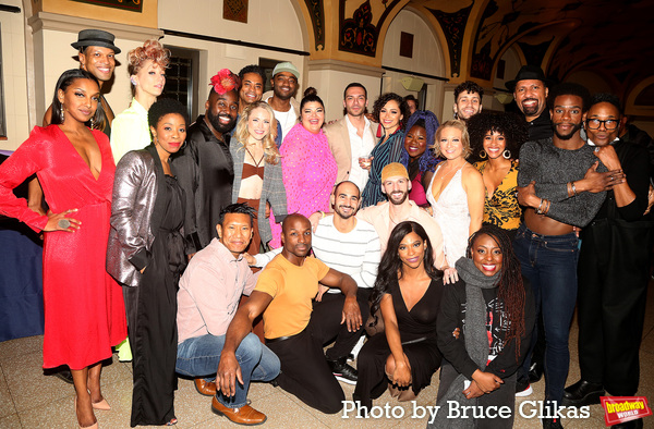 The Cast of "The Life" and Billy Porter Photo