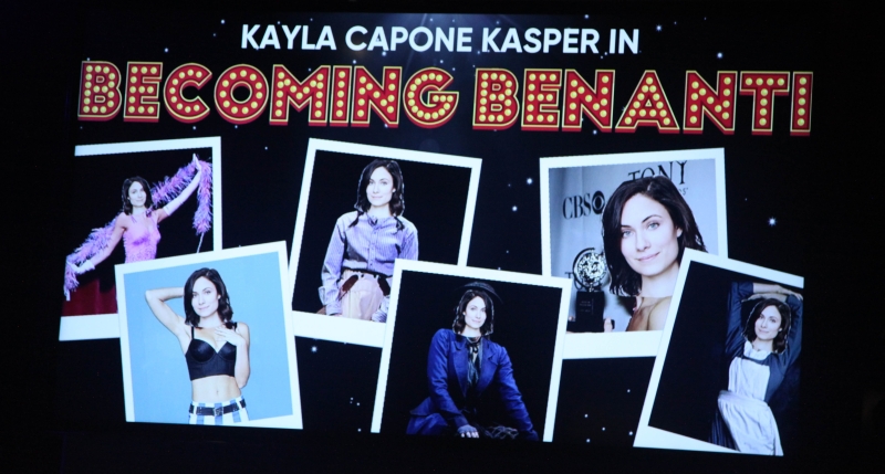 Review: BECOMING BENANTI: THE ROLE OF A LIFETIME at The Green Room 42 Becomes Kayla Capone Kasper 