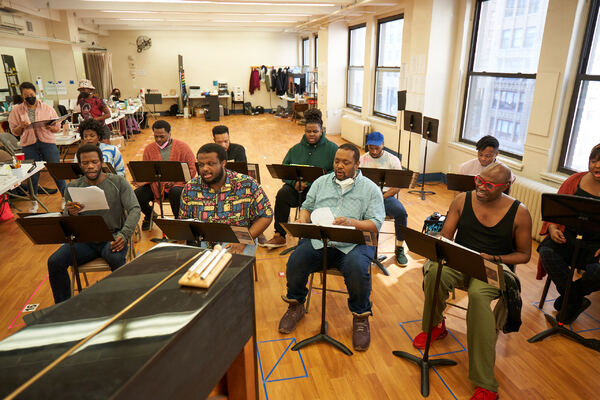 Photos: Go Inside Rehearsal for A STRANGE LOOP on Broadway! Image