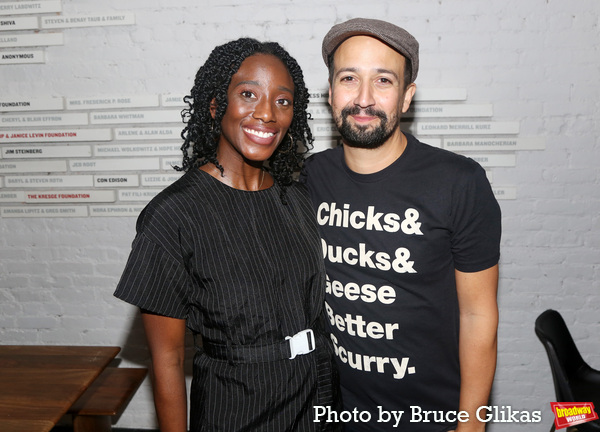 Photos: Lin-Manuel Miranda Visits SUFFS at the Public Theater Image