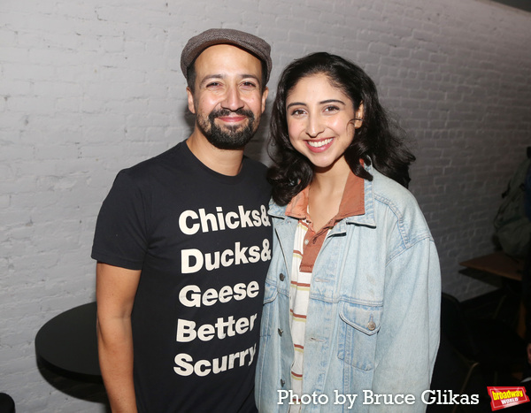 Photos: Lin-Manuel Miranda Visits SUFFS at the Public Theater Image