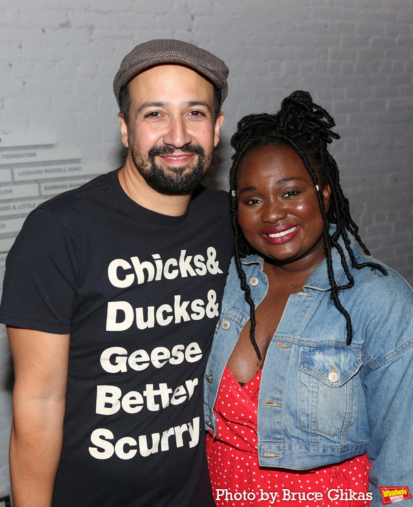 Photos: Lin-Manuel Miranda Visits SUFFS at the Public Theater Image