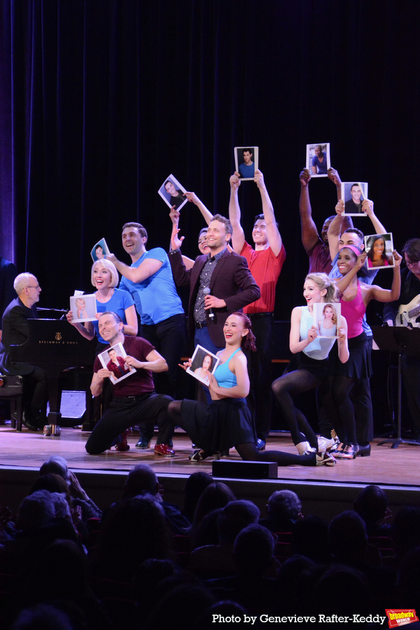 Danny Gardner with Broadway By The Year Dance Troupe that includes-Emily Applebaum, A Photo