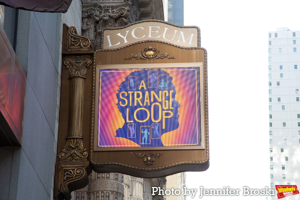 Up on the Marquee: A STRANGE LOOP Image